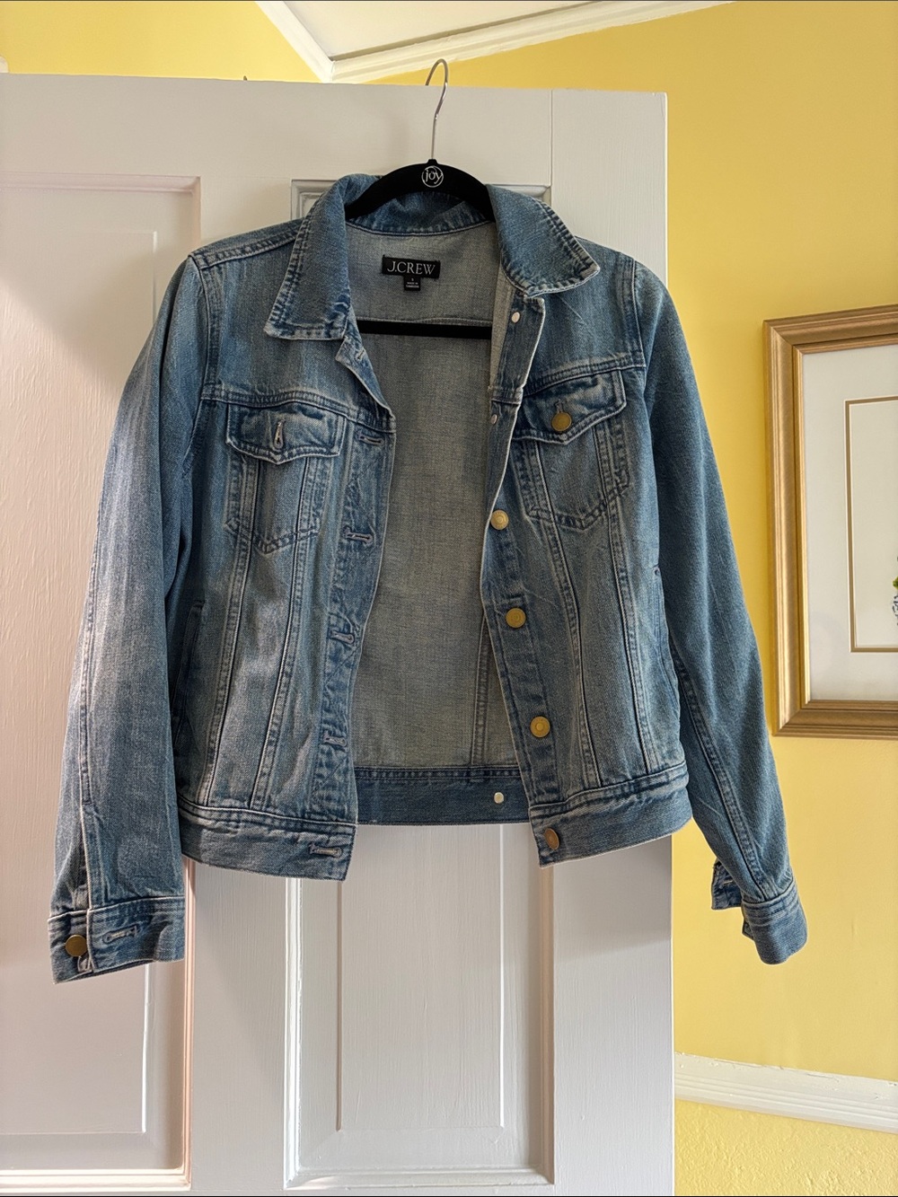 J. Crew Light Blue Denim classic jacket